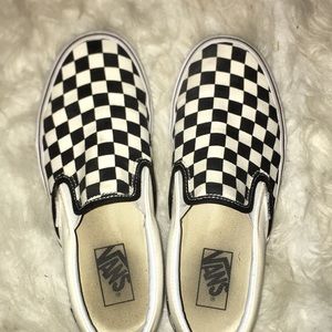 Checkerboard vans!